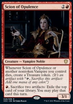 Scion of Opulence (V.1)⁣ - Commander: Innistrad: Crimson Vow⁣ (Rare)⁣ [28]