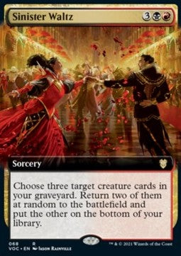 Sinister Waltz (V.2)⁣ - Commander: Innistrad: Crimson Vow⁣ (Rare)⁣ [68]