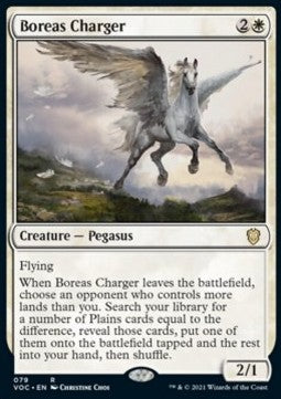 Boreas Charger⁣ - Commander: Innistrad: Crimson Vow⁣ (Rare)⁣ [79]