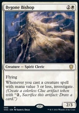 Bygone Bishop⁣ - Commander: Innistrad: Crimson Vow⁣ (Rare)⁣ [80]