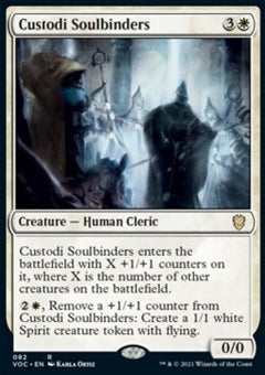 Custodi Soulbinders⁣ - Commander: Innistrad: Crimson Vow⁣ (Rare)⁣ [82]