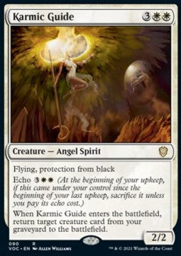 Karmic Guide⁣ - Commander: Innistrad: Crimson Vow⁣ (Rare)⁣ [90]