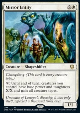 Mirror Entity⁣ - Commander: Innistrad: Crimson Vow⁣ (Rare)⁣ [94]