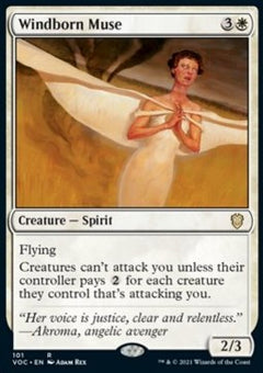 Windborn Muse⁣ - Commander: Innistrad: Crimson Vow⁣ (Rare)⁣ [101]