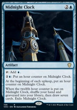 Midnight Clock⁣ - Commander: Innistrad: Crimson Vow⁣ (Rare)⁣ [108]
