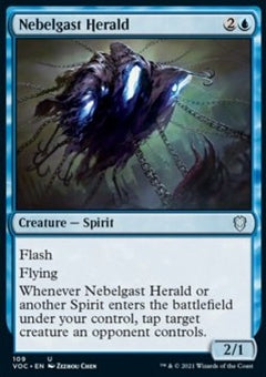 Nebelgast Herald⁣ - Commander: Innistrad: Crimson Vow⁣ (Uncommon)⁣ [109]