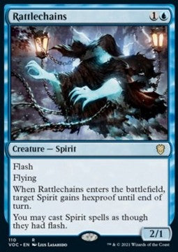 Rattlechains⁣ - Commander: Innistrad: Crimson Vow⁣ (Rare)⁣ [110]