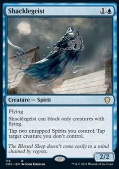 Shacklegeist⁣ - Commander: Innistrad: Crimson Vow⁣ (Rare)⁣ [112]