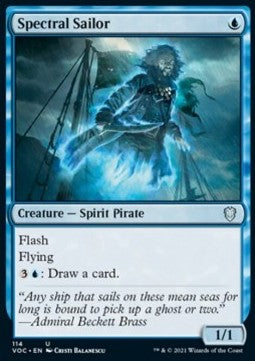 Spectral Sailor⁣ - Commander: Innistrad: Crimson Vow⁣ (Uncommon)⁣ [114]