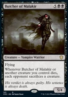 Butcher of Malakir⁣ - Commander: Innistrad: Crimson Vow⁣ (Rare)⁣ [123]