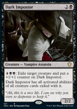 Dark Impostor⁣ - Commander: Innistrad: Crimson Vow⁣ (Rare)⁣ [127]
