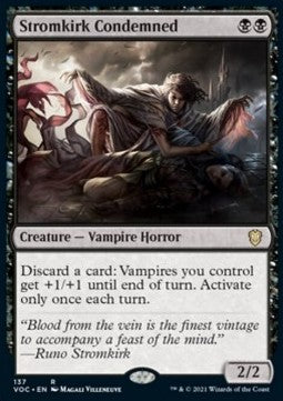 Stromkirk Condemned⁣ - Commander: Innistrad: Crimson Vow⁣ (Rare)⁣ [137]