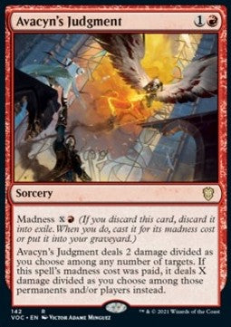 Avacyn's Judgment⁣ - Commander: Innistrad: Crimson Vow⁣ (Rare)⁣ [142]