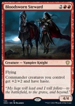 Bloodsworn Steward⁣ - Commander: Innistrad: Crimson Vow⁣ (Rare)⁣ [144]
