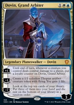 Dovin, Grand Arbiter⁣ - Commander: Innistrad: Crimson Vow⁣ (Mythic)⁣ [153]
