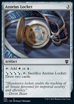 Azorius Locket⁣ - Commander: Innistrad: Crimson Vow⁣ (Common)⁣ [160]