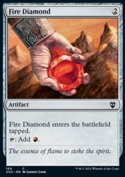 Fire Diamond⁣ - Commander: Innistrad: Crimson Vow⁣ (Common)⁣ [164]
