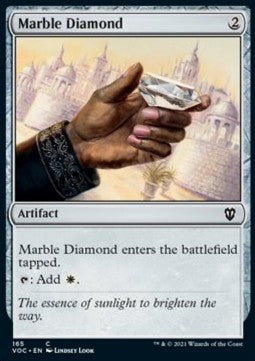 Marble Diamond⁣ - Commander: Innistrad: Crimson Vow⁣ (Common)⁣ [165]