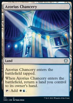 Azorius Chancery⁣ - Commander: Innistrad: Crimson Vow⁣ (Uncommon)⁣ [171]
