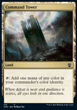 Command Tower⁣ - Commander: Innistrad: Crimson Vow⁣ (Common)⁣ [172]