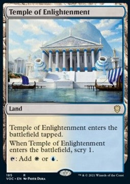 Temple of Enlightenment⁣ - Commander: Innistrad: Crimson Vow⁣ (Rare)⁣ [185]