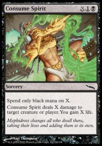 Consume Spirit⁣ - Mirrodin⁣ (Common)⁣ [60]