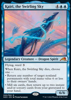 Kairi, the Swirling Sky⁣ - Kamigawa: Neon Dynasty⁣ (Mythic)⁣ [60]