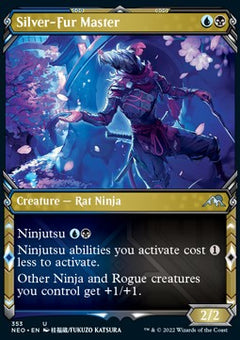 Silver-Fur Master⁣ - Kamigawa: Neon Dynasty: Extras⁣ (Uncommon)⁣ [353]