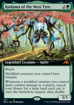 Kodama of the West Tree (V.2)⁣ - Kamigawa: Neon Dynasty: Extras⁣ (Mythic)⁣ [477]