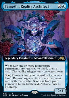 Tameshi, Reality Architect (V.2)⁣ - Kamigawa: Neon Dynasty: Extras⁣ (Rare)⁣ [450]