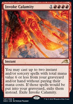 Invoke Calamity⁣ - Kamigawa: Neon Dynasty⁣ (Rare)⁣ [147]