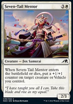 Seven-Tail Mentor⁣ - Kamigawa: Neon Dynasty⁣ (Common)⁣ [36]
