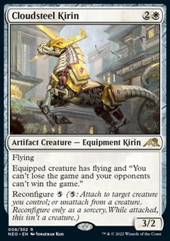 Cloudsteel Kirin⁣ - Kamigawa: Neon Dynasty⁣ (Rare)⁣ [8]