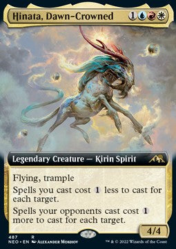 Hinata, Dawn-Crowned (V.2)⁣ - Kamigawa: Neon Dynasty: Extras⁣ (Rare)⁣ [487]