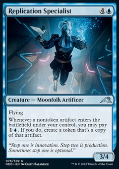 Replication Specialist⁣ - Kamigawa: Neon Dynasty⁣ (Uncommon)⁣ [76]