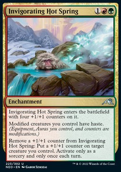 Invigorating Hot Spring⁣ - Kamigawa: Neon Dynasty⁣ (Uncommon)⁣ [223]