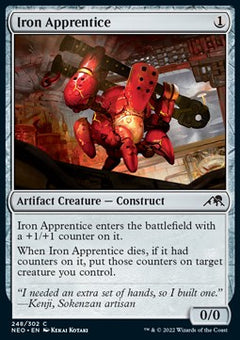 Iron Apprentice⁣ - Kamigawa: Neon Dynasty⁣ (Common)⁣ [248]