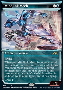 Mindlink Mech (V.1)⁣ - Kamigawa: Neon Dynasty: Extras⁣ (Rare)⁣ [373]