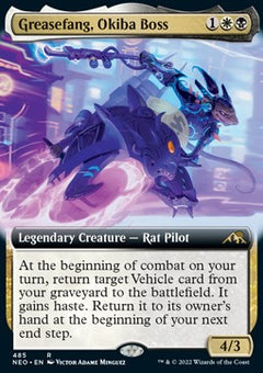 Greasefang, Okiba Boss (V.2)⁣ - Kamigawa: Neon Dynasty: Extras⁣ (Rare)⁣ [485]