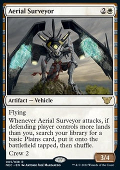 Aerial Surveyor (V.1)⁣ - Commander: Kamigawa: Neon Dynasty⁣ (Rare)⁣ [5]