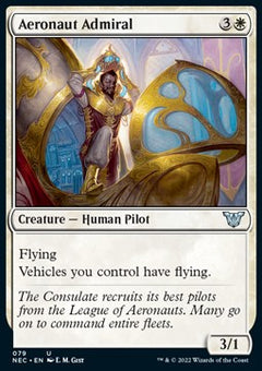 Aeronaut Admiral⁣ - Commander: Kamigawa: Neon Dynasty⁣ (Uncommon)⁣ [79]