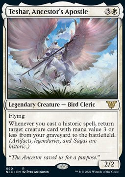 Teshar, Ancestor's Apostle⁣ - Commander: Kamigawa: Neon Dynasty⁣ (Rare)⁣ [90]