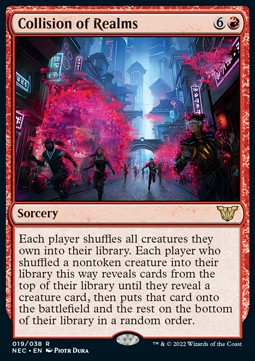 Collision of Realms (V.1)⁣ - Commander: Kamigawa: Neon Dynasty⁣ (Rare)⁣ [19]