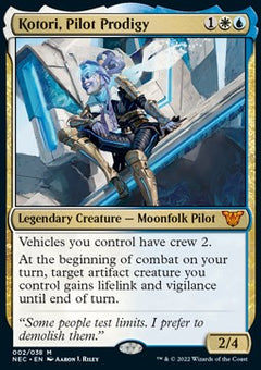Kotori, Pilot Prodigy (V.1)⁣ - Commander: Kamigawa: Neon Dynasty⁣ (Mythic)⁣ [2]