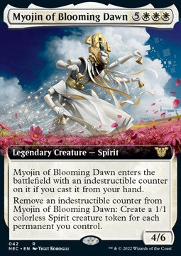 Myojin of Blooming Dawn (V.2)⁣ - Commander: Kamigawa: Neon Dynasty⁣ (Rare)⁣ [42]