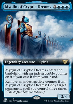 Myojin of Cryptic Dreams (V.2)⁣ - Commander: Kamigawa: Neon Dynasty⁣ (Rare)⁣ [52]