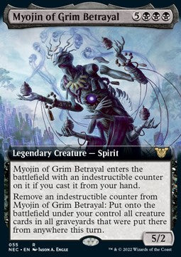 Myojin of Grim Betrayal (V.2)⁣ - Commander: Kamigawa: Neon Dynasty⁣ (Rare)⁣ [55]