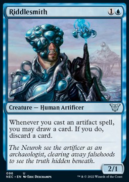 Riddlesmith⁣ - Commander: Kamigawa: Neon Dynasty⁣ (Uncommon)⁣ [96]
