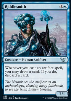 Riddlesmith⁣ - Commander: Kamigawa: Neon Dynasty⁣ (Uncommon)⁣ [96]