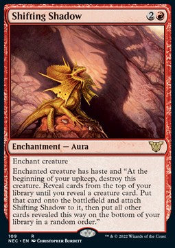 Shifting Shadow⁣ - Commander: Kamigawa: Neon Dynasty⁣ (Rare)⁣ [109]